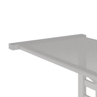 Вешалка настенная для одежды с полкой Торонто 21 10 крючков 67x51.5x27 см цвет белый