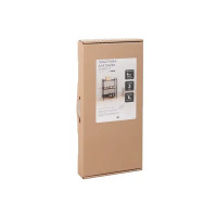 Этажерка для обуви Женева 13 45x60x27 см 3 полки металл цвет белый