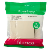 Выключатель встраиваемый Schneider Electric Blanca 1 клавиша цвет бежевый