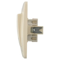 Переключатель встраиваемый Schneider Electric Blanca 1 клавиша цвет бежевый