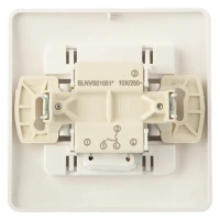 Выключатель встраиваемый Schneider Electric Blanca 2 клавиши с подсветкой цвет белый
