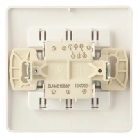 Переключатель встраиваемый Schneider Electric Blanca 2 клавиши цвет белый