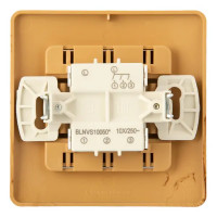 Выключатель встраиваемый Systeme Electric Blanca 3 клавиши цвет ясень