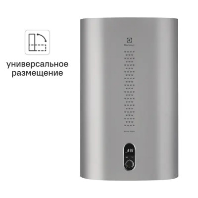 Накопительный водонагреватель электрический 80 л Electrolux EWH 80 Royal Flash Silver 2 кВт нержавеющая сталь мокрый ТЭН