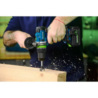 Дрель-шуруповерт аккумуляторная Rockfield RF2094BK, 20 В Li-ion 4 Ач