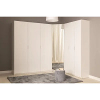Каркас шкафа угловой Лион 40x200.2x41.7 см ЛДСП цвет белый