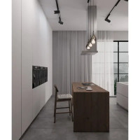 Глазурованный керамогранит Arcadia Ceramica Cement Gris 60x120 см 1.44 м² матовый цвет серый