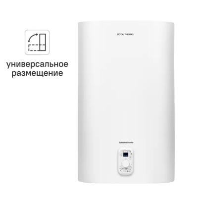 Накопительный водонагреватель электрический 80 л Royal Thermo RWH 80 Splendore Inv 2 кВт нержавеющая сталь мокрый ТЭН