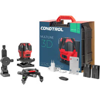 Уровень лазерный Condtrol Multiline 3D Condtrol зеленый луч штатив в комплекте, 50 м
