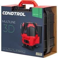 Уровень лазерный Condtrol Multiline 3D Condtrol зеленый луч штатив в комплекте, 50 м