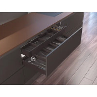Панель для внутреннего ящика DIF60/S 56x10x11 см алюминий антрацит