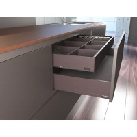 Панель для внутреннего ящика DIF60/S 56x10x11 см алюминий антрацит