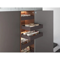Панель для внутреннего ящика DIF60/S 56x10x11 см алюминий антрацит