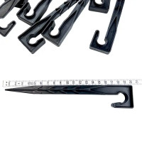 Держатель капельной линии 16 мм BOUTTE 10 шт.