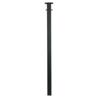 Подстолье Лофт 55x110 для столешницы сталь цвет черный