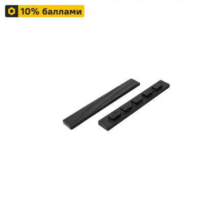 Заглушка для террасной доски T-Decks 150x20 мм ДПК цвет графит