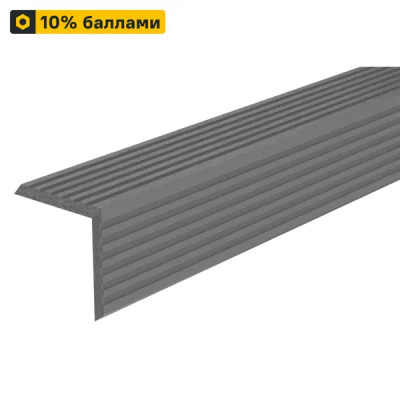 Уголок ДПК наружный 57x57x3000 мм серый