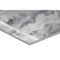 Глазурованный керамогранит Arcadia Ceramica Onyx Invisible Grey 60x120 см 1.44 м² глянцевый цвет серый