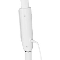 Торшер напольный светодиодный Diopro 18 Вт регулируемый белый свет цвет белый