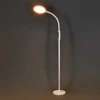 Торшер напольный светодиодный Diopro 18 Вт регулируемый белый свет цвет белый