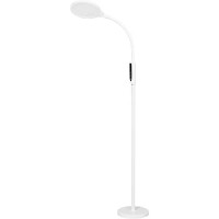 Торшер напольный светодиодный Diopro 18 Вт регулируемый белый свет цвет белый