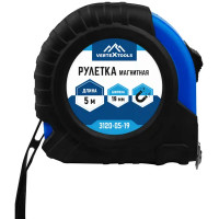 Рулетка Vertextools с магнитным наконечником 5 м x 19 мм