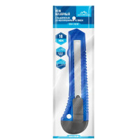 Нож строительный Vertextools 0044-18-00 пластиковый корпус сегментное лезвие 18 мм