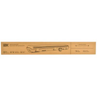 Светильник линейный влагостойкий IEK ДСП 2101 600 мм 1xG13(T8), под светодиодную лампу