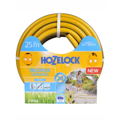 Поливочный шланг Hozelock Tricoflex Ultraflex 22 мм 25 м