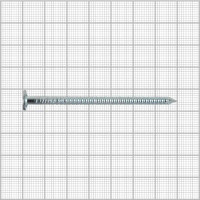 Гвозди ершеные оцинкованные 4.2x70 мм, 0.4 кг