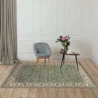 Ковер Isphahan 160x230 см вискоза 84552 цвет зеленый