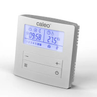 Терморегулятор для теплого пола Caleo C950 электронный программируемый цвет белый