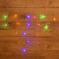 Гирлянда светодиодная Занавес Дождь 1.5x1 м 96 LED мультисвет