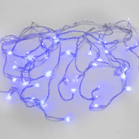 Гирлянда светодиодная Айсикл 1.8x0.5 м 48 LED цвет синий