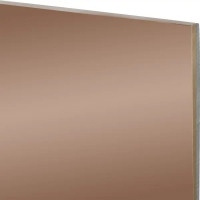 Зеркальная плитка Omega Glass NNLM84 трапециевидная 30x17.5 см глянцевая цвет бронза 8 шт.