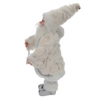 Игрушка Remeco Collection Дед Мороз 795401 38x13x18 см цвет бело-серый