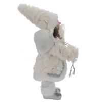 Игрушка Remeco Collection Дед Мороз 795401 38x13x18 см цвет бело-серый