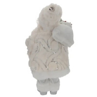 Игрушка Remeco Collection Дед Мороз 795401 38x13x18 см цвет бело-серый