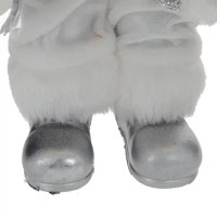 Игрушка Remeco Collection Дед Мороз 795401 38x13x18 см цвет бело-серый