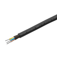 Кабель Камкабель АВВГ 3x2.5 на отрез ГОСТ цвет черный