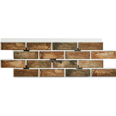Термопанель рядовая Мосстрой-31 Brick Stone палевый 118x41x5 см