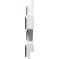 Термопанель рядовая Мосстрой-31 Brick Stone палевый 118x41x5 см