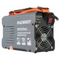 Сварочный аппарат инверторный Patriot WM 201SMART MMA, 200 А, до 5 мм