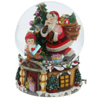 Новогоднее украшение Санта 781493 20.5x15 см разноцветный