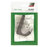 Крючок мебельный Ajax MB-LM/K-002 цвет черный