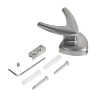 Крючок мебельный Ajax MB-LM/K-003 цвет матовый хром