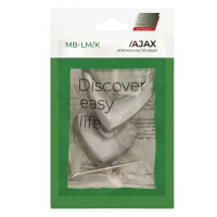 Крючок мебельный Ajax MB-LM/K-003 цвет матовый хром