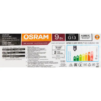 Лампа светодиодная Osram 9SW/740 G13 230 В 9 Вт трубка 750 лм цвет света нейтральный белый