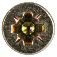 Саморезы универсальные потайные острые оцинкованные 2.5x12 40 шт.