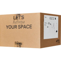 Светильник подвесной светодиодный Beam FR5469PL-L10B 4 м² цвет черный